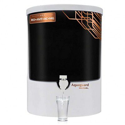 Eureka Forbes Aquaguard Marvel RO + Advanced Virus Filter + Active Copper + Mineral Guard Technology (8L) Water Purifier