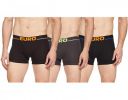 Euro Mens Solid Trunks (Pack of 3)...