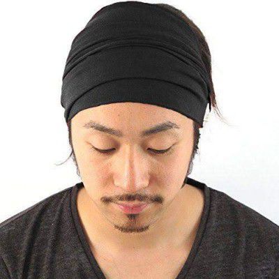 EVALUEMART® Mens Head Cover Band Bandana Stretch Hair Style Japanese 