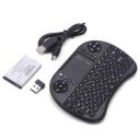 EVALUEMART Mini 2.4GHz Wireless Touchpad Keyboard with Mouse (with Backlight) for PC/PAD/360XBox/PS3/Google Android TV Box/HTPC/IPTV (2.4G Black)...