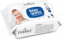 EVELANCE Caring Baby Wet Wipes with lid & Aloe Vera Extract,72 pcs...