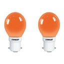 Eveready 0.5-Watt 1 UP Deco LED Bulb (Orange and Pack of 2)...