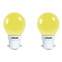 Eveready 0.5-Watt 1 UP Deco LED Bulb (Yellow and Pack of 2)...