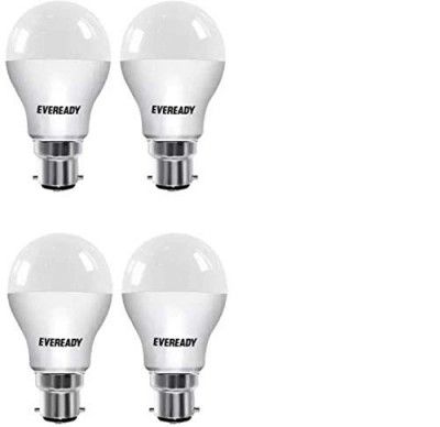 Eveready 10 W Round B22 LED Bulb (White, Pack of 4)