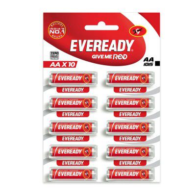 Eveready 1015 Carbon Zinc AA Battery - 10 Pieces