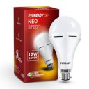 Eveready 12W Emergency Inverter LED Bulb, Cool Day Light (6500K)...