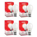 Eveready 12W Led Light Bulb | High Efficiency & Glare-Free Light | 4Kv Surge Protection | Pack Of 4 - B22D...