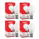 Eveready 14W LED Light Bulb | 4KV Surge Protection | Cool Day Light (6500K) | Pack of 4...