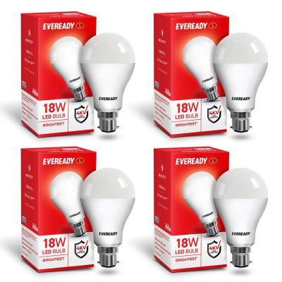 Eveready 18W LED Bulb | 1800 Lumen | 4KV Surge Protection | Long Life & Low Maintenance 