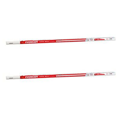 Eveready 20W LED White Batten Light, Pack of 2 (8901691018065)