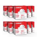 Eveready Aluminium 10W LED Downlight, Round Shape, Cool Day White, Pack of 10...