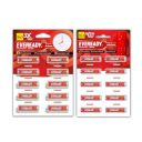 Eveready Carbon Zinc AA Battery Pack of 10 + AAA Battery Pack of 10, Anti-Leak, 3X EMD Power, 300 Test Certified, Suitable for Regular-Drain Devices & Toys...