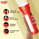 Eveready Apollo DL20, Rechargeable 1W Torch Cum 1.4W Emergency Sidelight/Face Light...