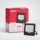 Eveready Flood Light X 30 | 30 Watt| Matt Finish |Aluminum Die Cast for Better Heat Dissipation | IP66| Surge Protection UPto 6KV...