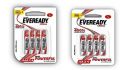 Eveready Ultima Alkaline AAA Battery Pack of 4 + AA Battery Pack of 4 | 1.5 Volt...