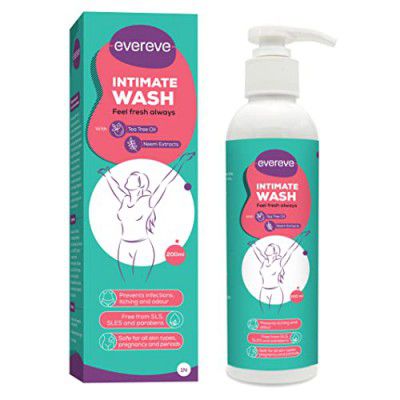 Evereve Intimate Wash for Women with Tea Tree Oil & Neem Extract 200ml
