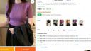 Everfab Women Self Design Round Neck Linen Blend Purple T-Shirt...