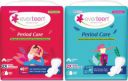 everteen Period Care XXL 40 Soft & 40 Dry Sanitary Pads Enriched With Neem and Safflower Sanitary Pad  (Pack of 80)...