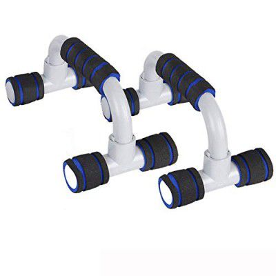 EVERYONIC PVC Push Up Bars, Home Workout Equipment Push-Up Stands Handle with Cushioned Foam Grip and Non-Slip Sturdy Structure for Floor are Great for Strength Workouts for Men & Women (1 Pair)