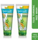 Everyuth Naturals Anti Acne, Anti Marks Tulsi Turmeric |Gentle Exfoliation & Blemish Control Face Wash  (300 g)...