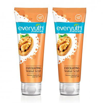 Everyuth Naturals Exfoliating Walnut Scrub Gentle Face Scrub 100Gm (Pack Of 2)