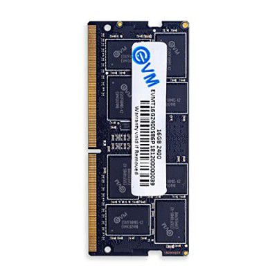 EVM 16GB DDR4 Laptop RAM 2400MHz So-DIMM - Update Your Desktop's Performance with 10-Year Warranty - (EVMT16G2400S88P)