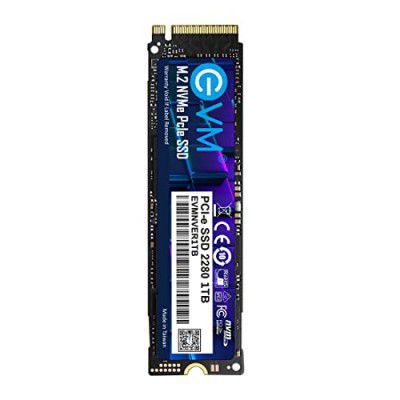 EVM 1TB Internal SSD - M.2 NVMe PCIe (2280) - High-Speed Performance Up to 2300MB/s Read & 1800MB/s Write Speed with Low Power Consumption - Compatible with Gaming PCs & High-Performance Workstations-