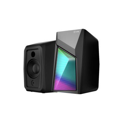 EVM EnDesk Plus Gaming Wired Stereo Speakers with RGB Lighting – Dual 3W RMS Output