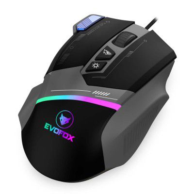 EvoFox Blaze Ultra Value 8 Button Programmable Gaming Mouse with 1000Hz Polling Rate 