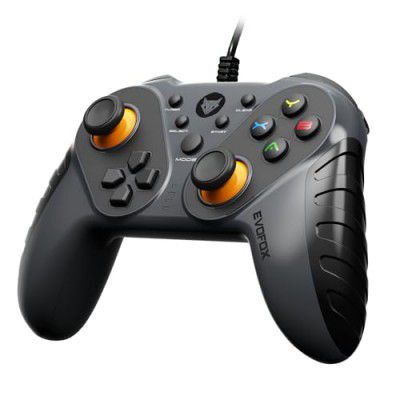 EvoFox Elite Ops Wired Gamepad Google TV and Android TV | PS3 and PC | Black