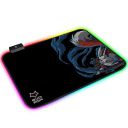 EvoFox Falcon LX35 Gaming Mouse Pad with 12 RGB Effects, Micro-Textured Speed Surface, Non-Slip Rubber Base and Touch Controls [350mm x 250mm]...