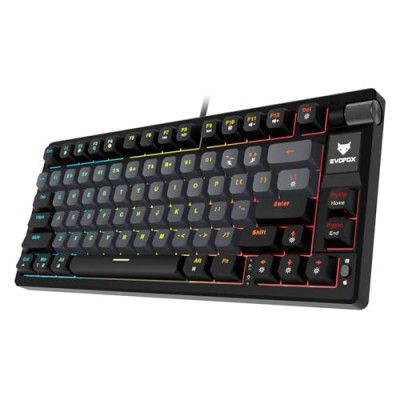 EvoFox Ronin TKL Wired Mechanical Gaming Keyboard | Gasket Sound Dampening Design