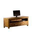 Evok Darby Solidwood Entertainment Unit in Brown Colour...