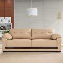 Evok Monet Three Seater Sectional Sofa (Matte Finish, Ivory)...
