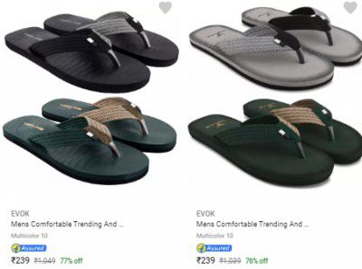 Evok Slippers Starts ₹199