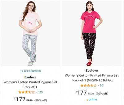 Evolove Women's Clothing from ₹177