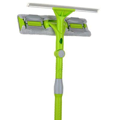 EVOLRY 2 in 1 Double-Sided Glass Cleaner Wiper 