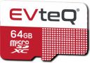 EvteQ microSDXC Memory Card | UHS-3 | Up to 140MB/s Read & Write Speed | High-Performance Data Transfer | Low Power Consumption | 4K Video Recording (64GB)...