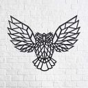 EWA Eco-Wood-Art 3D Wooden Puzzle for Interior Decoration – OWL - Decorative Items for Home Wall Decal, Abstract Wall Decor DIY Kit for Self-Assembly, Wooden Birds Decorative for Home Decor...