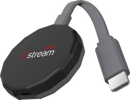 Airtel Xstream Smart Stick HP2707 Media Streaming Device (Black, Grey)