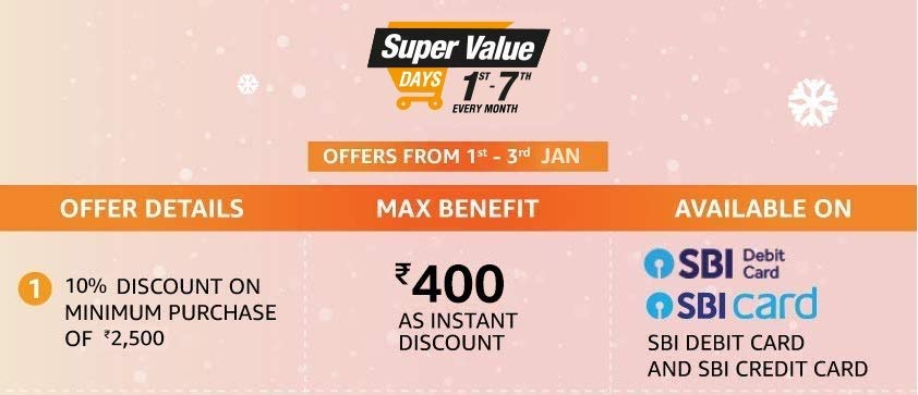 AMAZON JAN OFFER