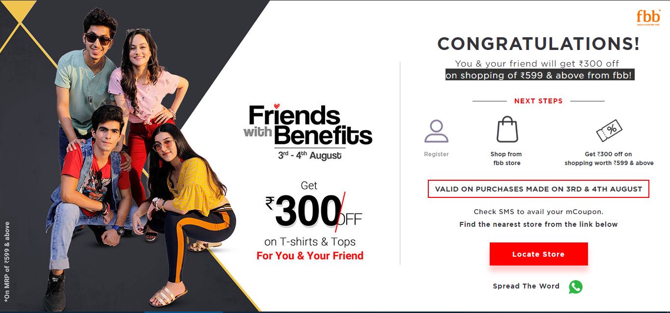 Friendship Day | Friendship Day Celebraions | Friendship Day Offers - fbb Online dealsmagnet