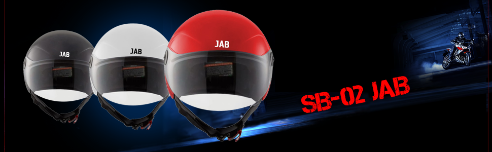 Steelbird SB-02 Classic Jab open Face Helmet