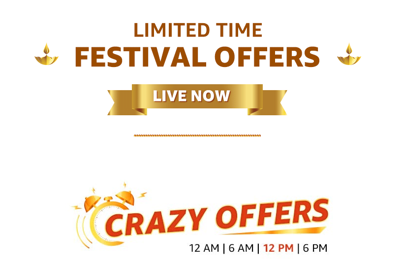 Amazon Crazy Offers: Crazy Discount for Limited Time