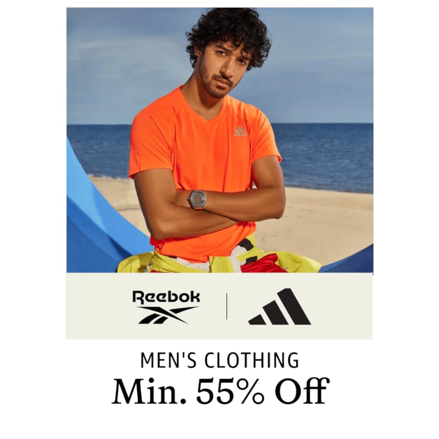 Reebok & Myntra Men's Clothing Offer