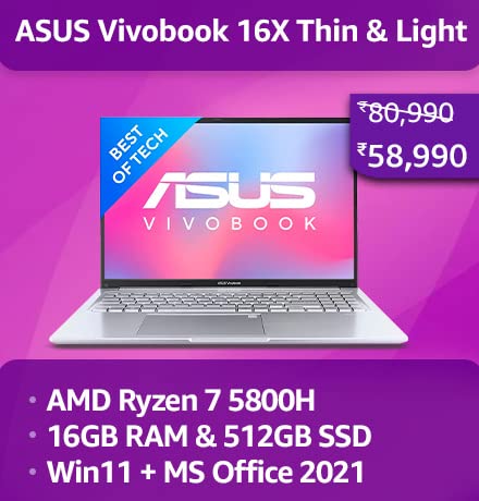 Asus Vivobook 16x Laptop