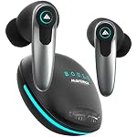 Boult Audio Maverick Truly Wireless in Ear Earbuds with 35H Playtime, Quad Mic ENC, 45ms Xtreme Low Latency, G