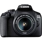 Canon EOS 1500D 24.1 Digital SLR Camera (Black) with EF S18-55 is II Lens