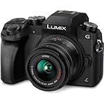 Panasonic LUMIX G7 16.00 MP 4K Mirrorless Interchangeable Lens Camera Kit with 14-42 mm Lens (Black) with 3x O