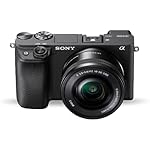 Sony Alpha ILCE-6400L 24.2MP Mirrorless Camera (Black) with 16-50mm Power Zoom Lens (APS-C Sensor, Real-Time E